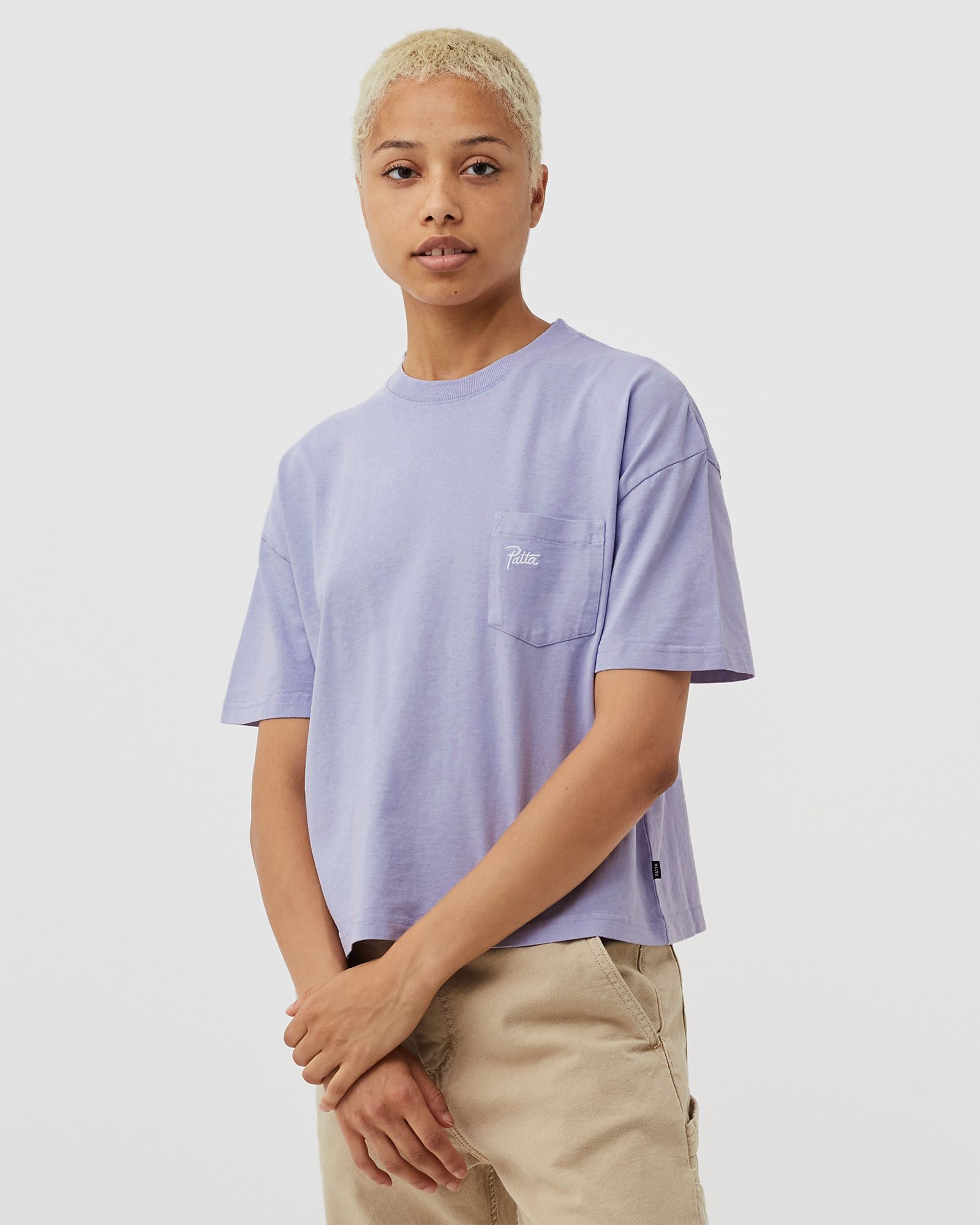 WMNS Basic Boxy Pocket T-Shirt