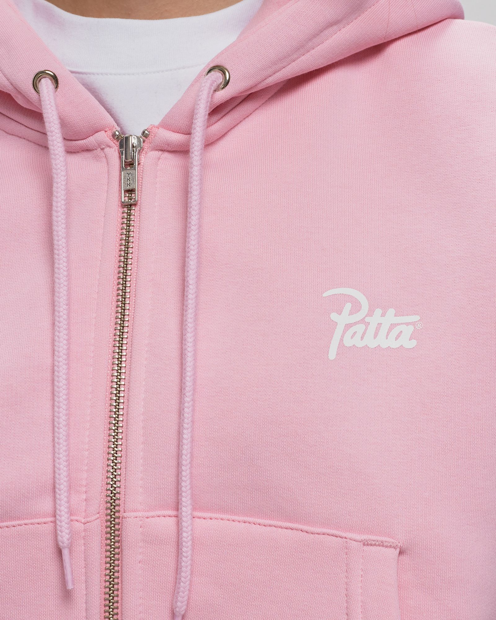 Basic Cropped Zip Hooded Sweater