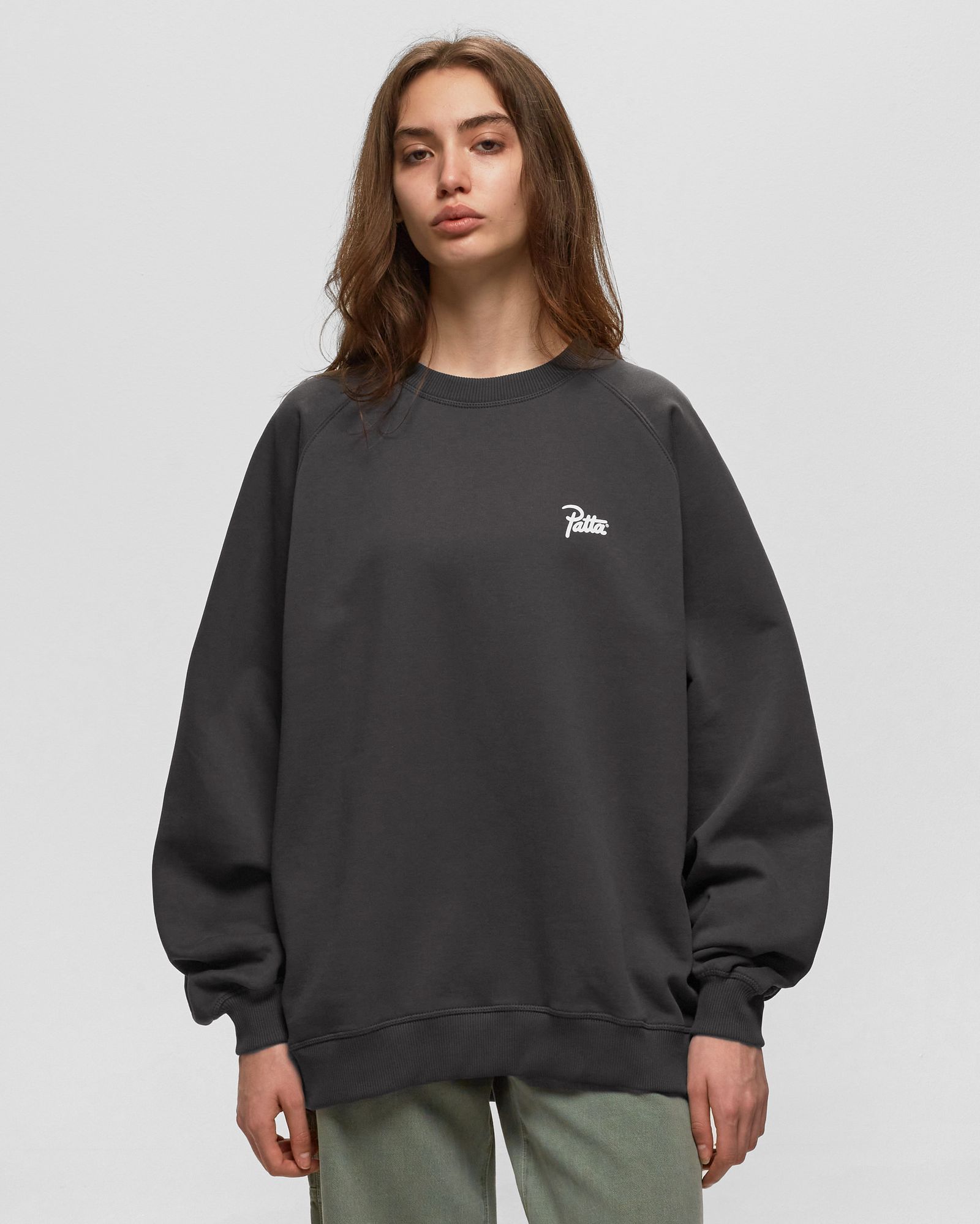 Basic Raglan Crewneck Sweater