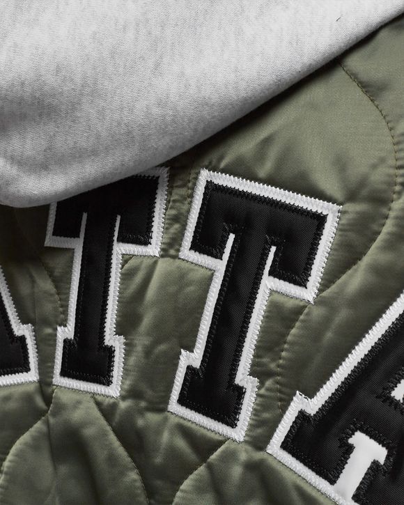 HOODED BOMBER JACKET