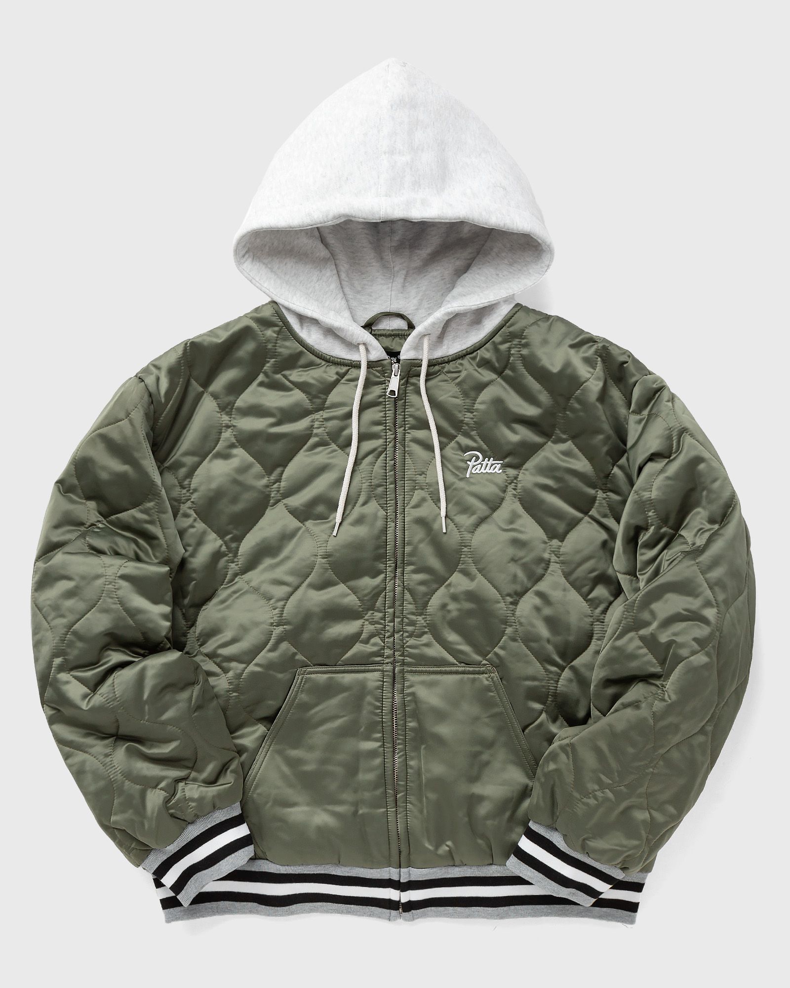 HOODED BOMBER JACKET
