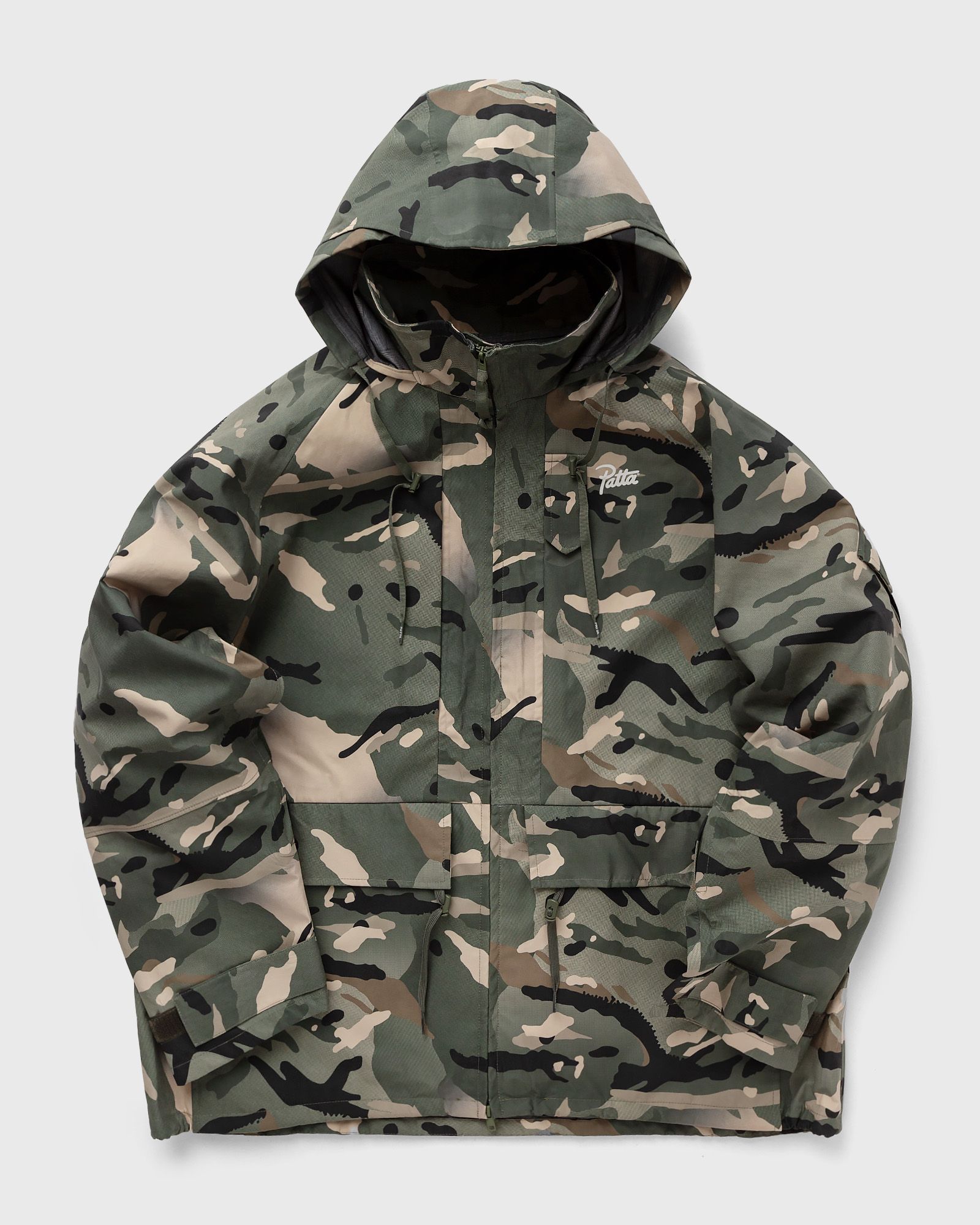 SPRAY CAMO NYLON TACTICAL PARKA