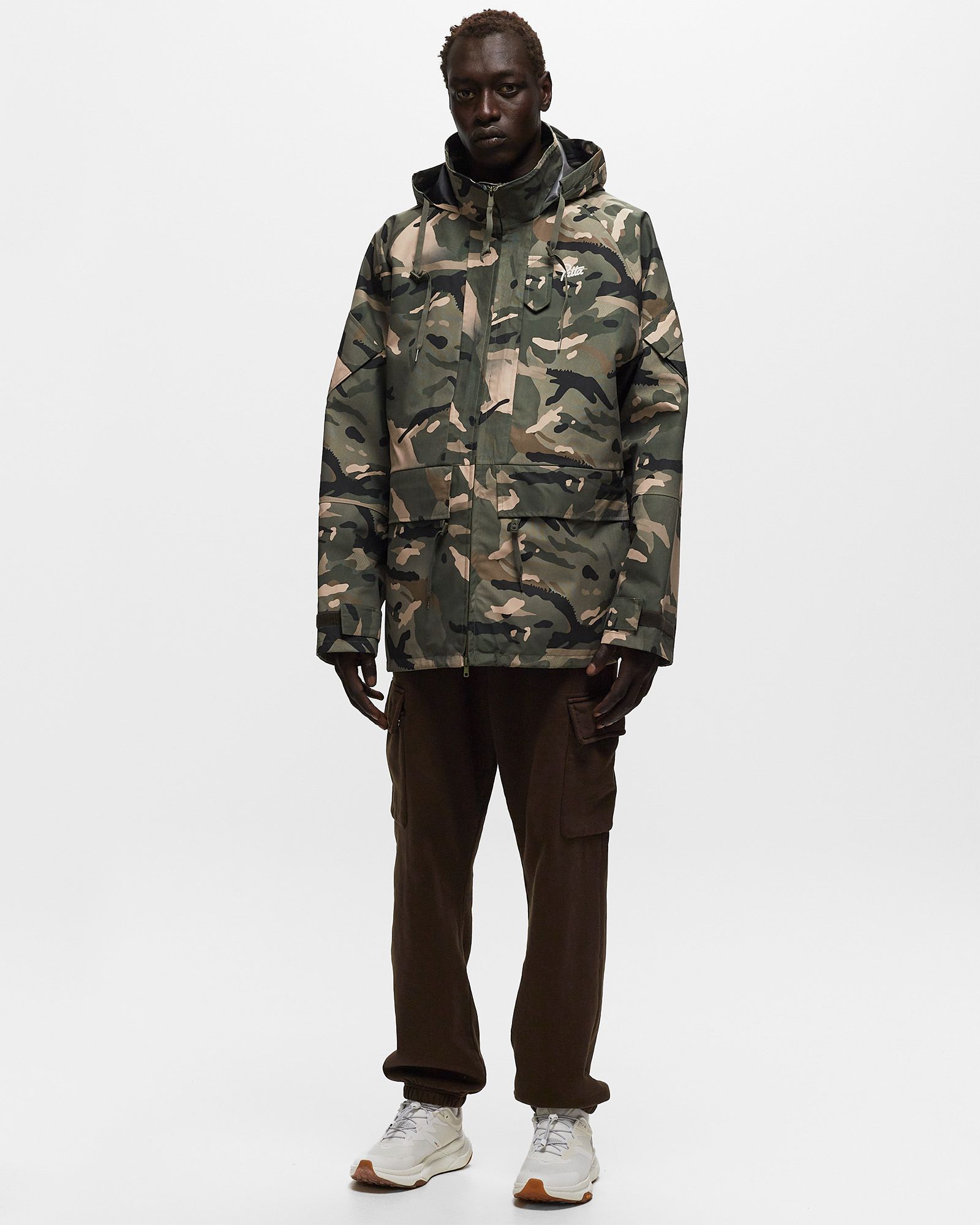 SPRAY CAMO NYLON TACTICAL PARKA