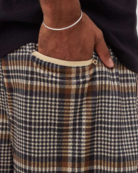 Glen Check Mesh Shorts