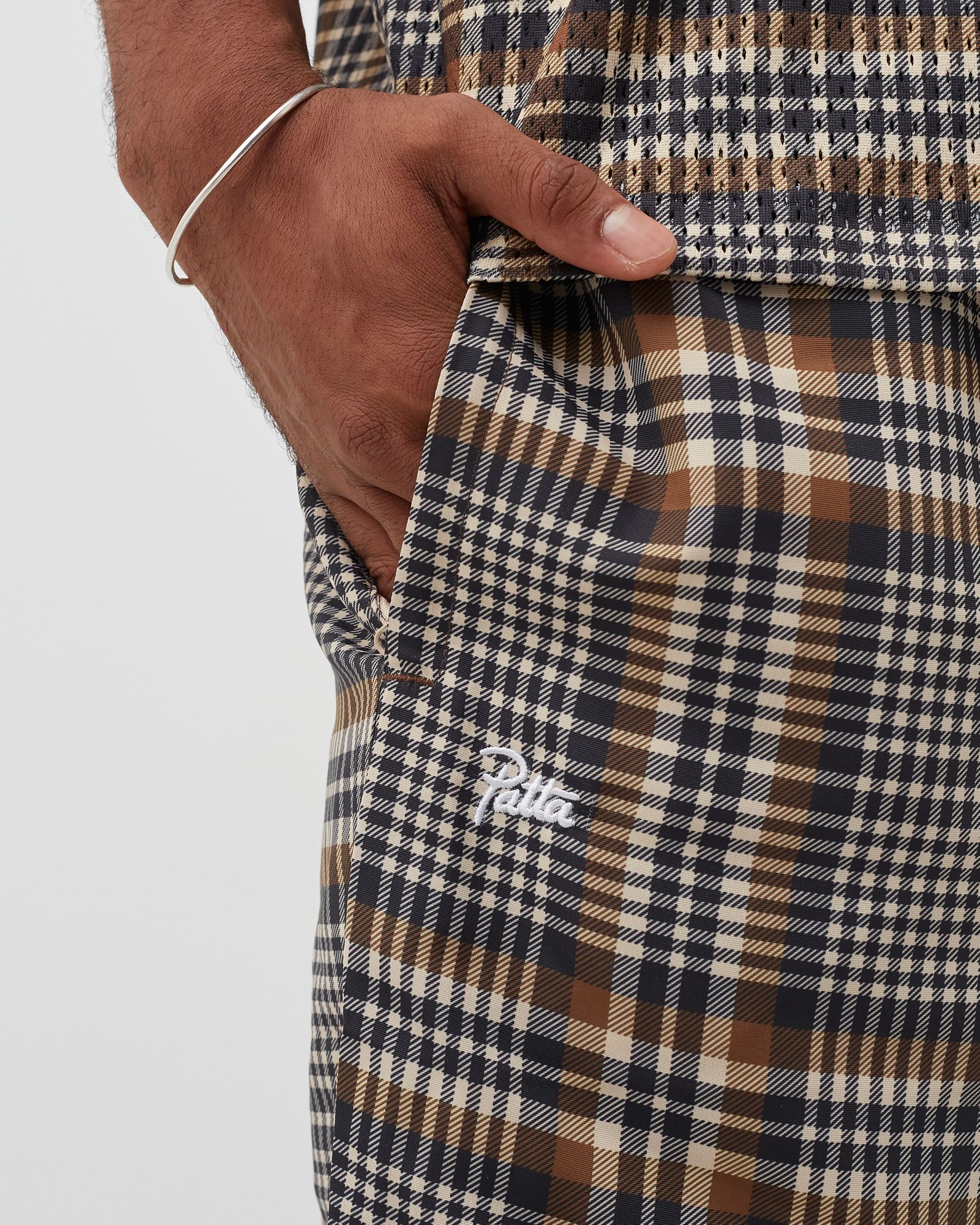 Glen Check Relaxed Tracksuit