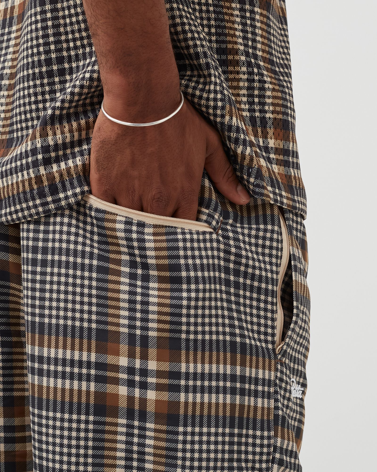 Glen Check Relaxed Tracksuit