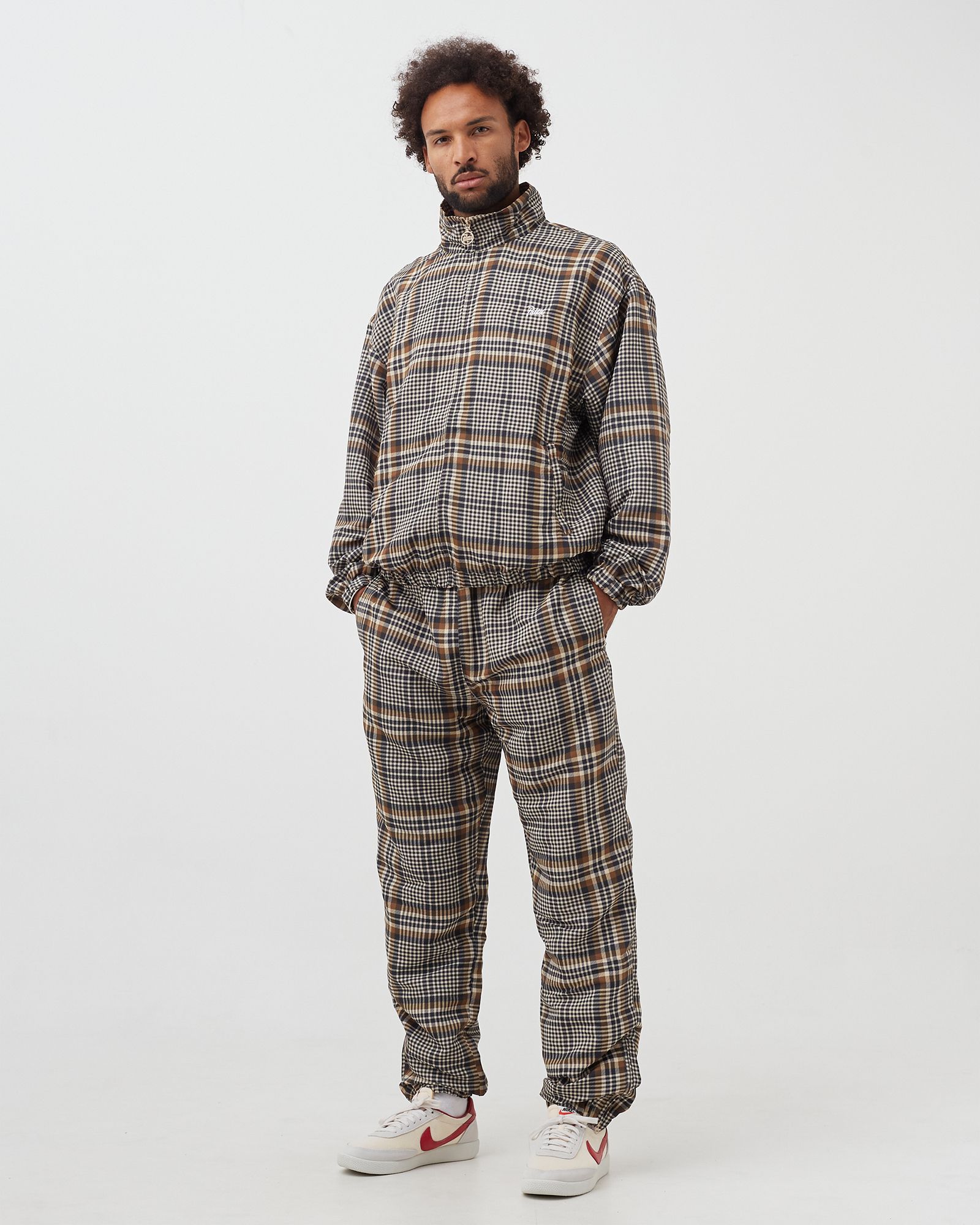 Glen Check Relaxed Tracksuit