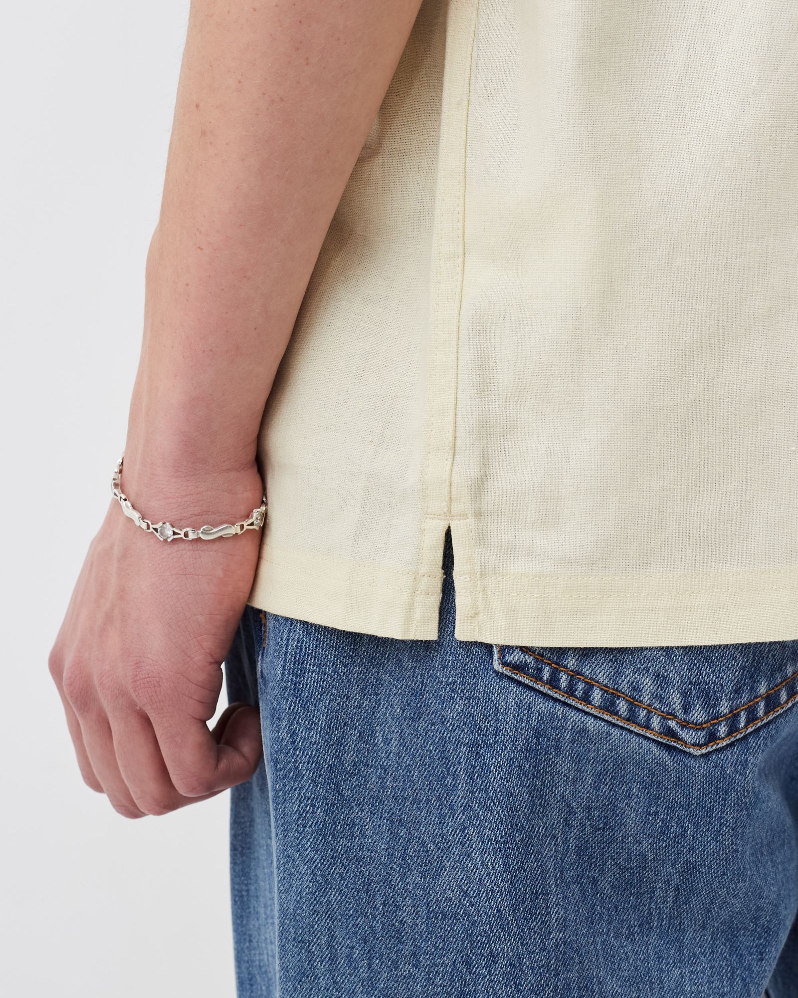 Block Print Panther Shortsleeve Shirt