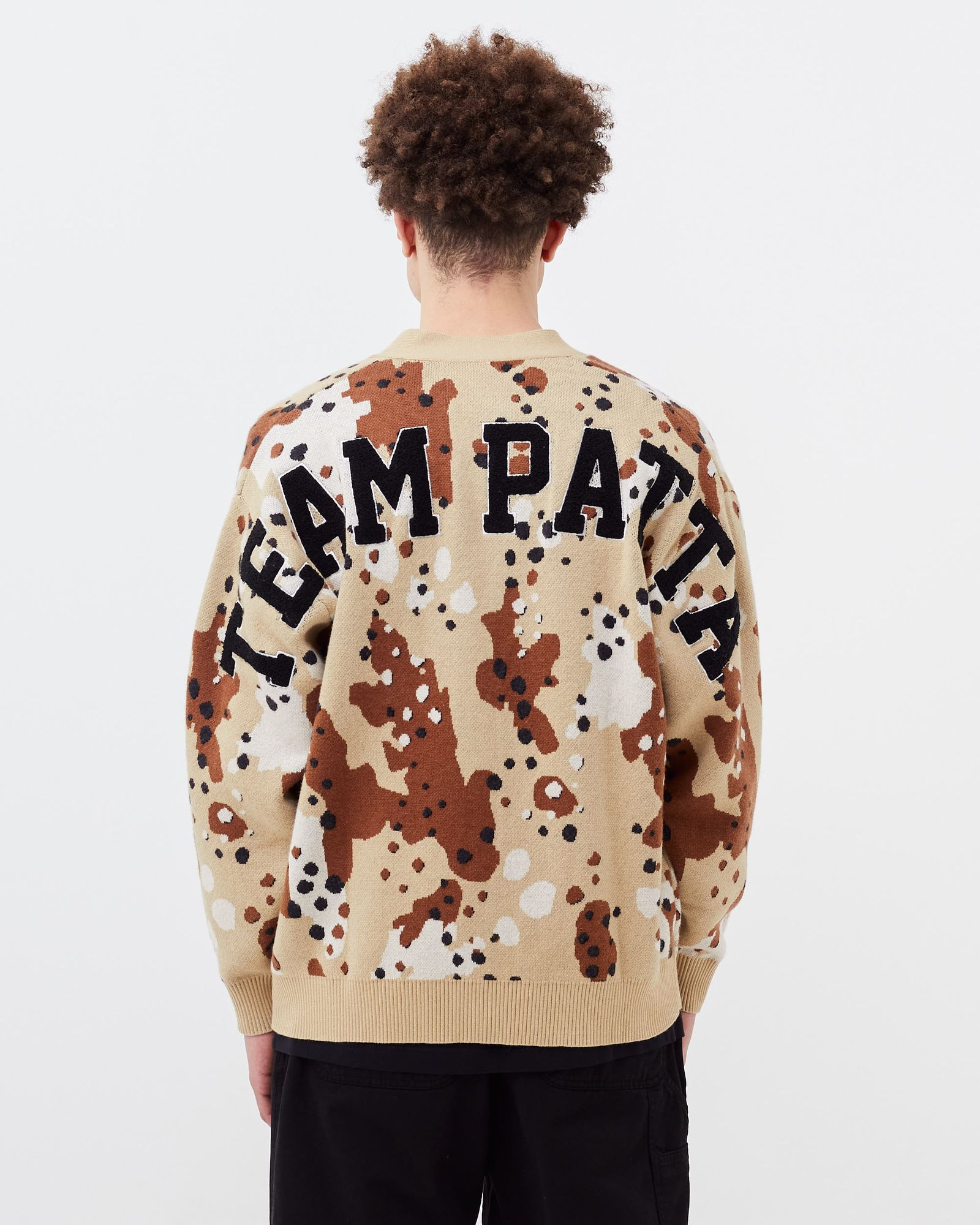 Cheetah Camo Knitted Cardigan