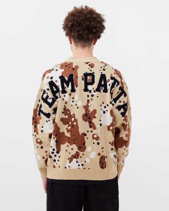 Cheetah Camo Knitted Cardigan