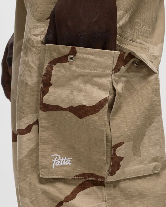 PATTA DESERT FLOWER CAMO PANTS Beige