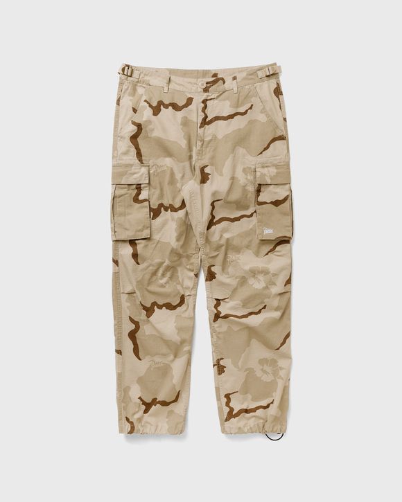 PATTA DESERT FLOWER CAMO PANTS Beige