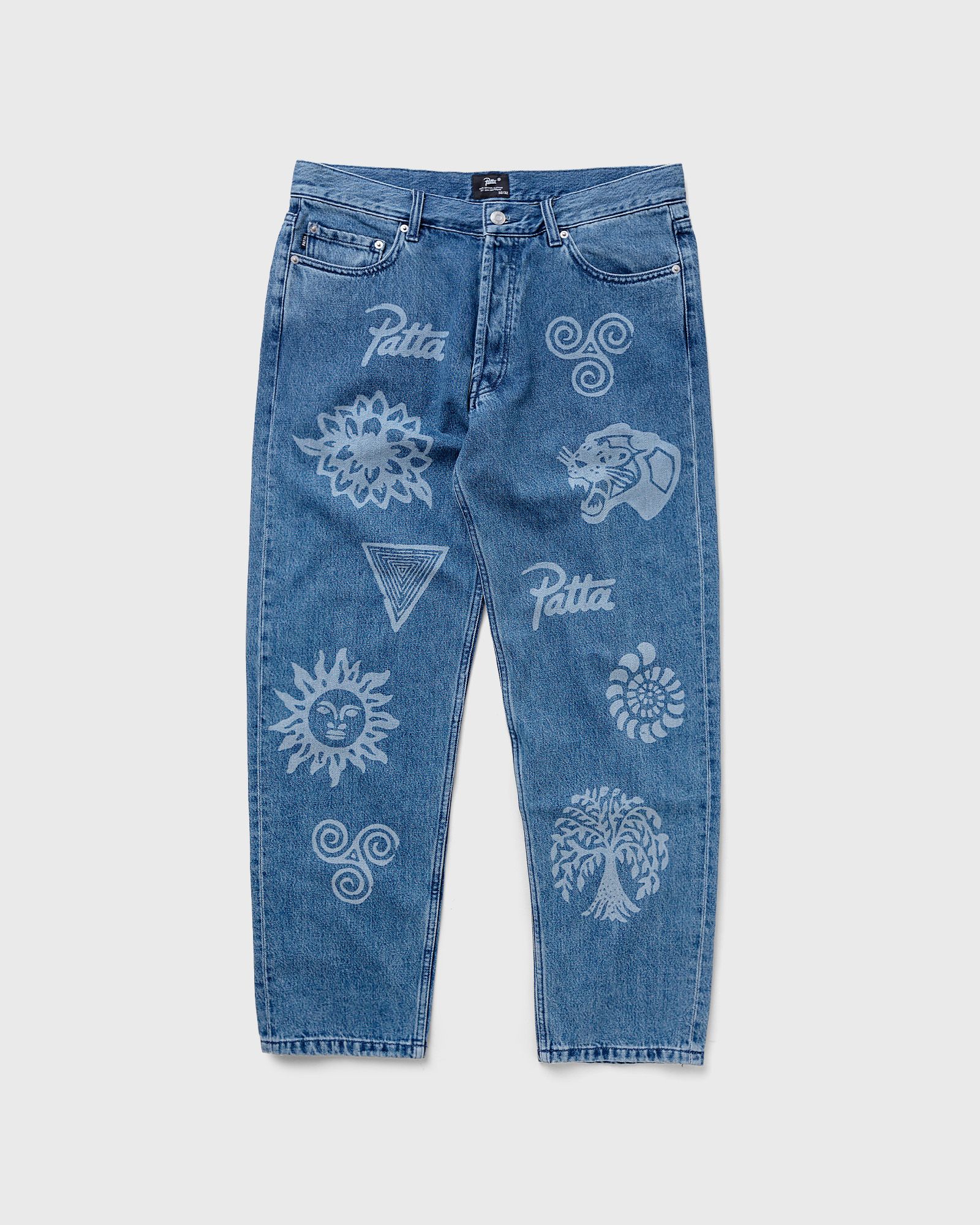 HOPE LOVE PEACE DENIM PANTS