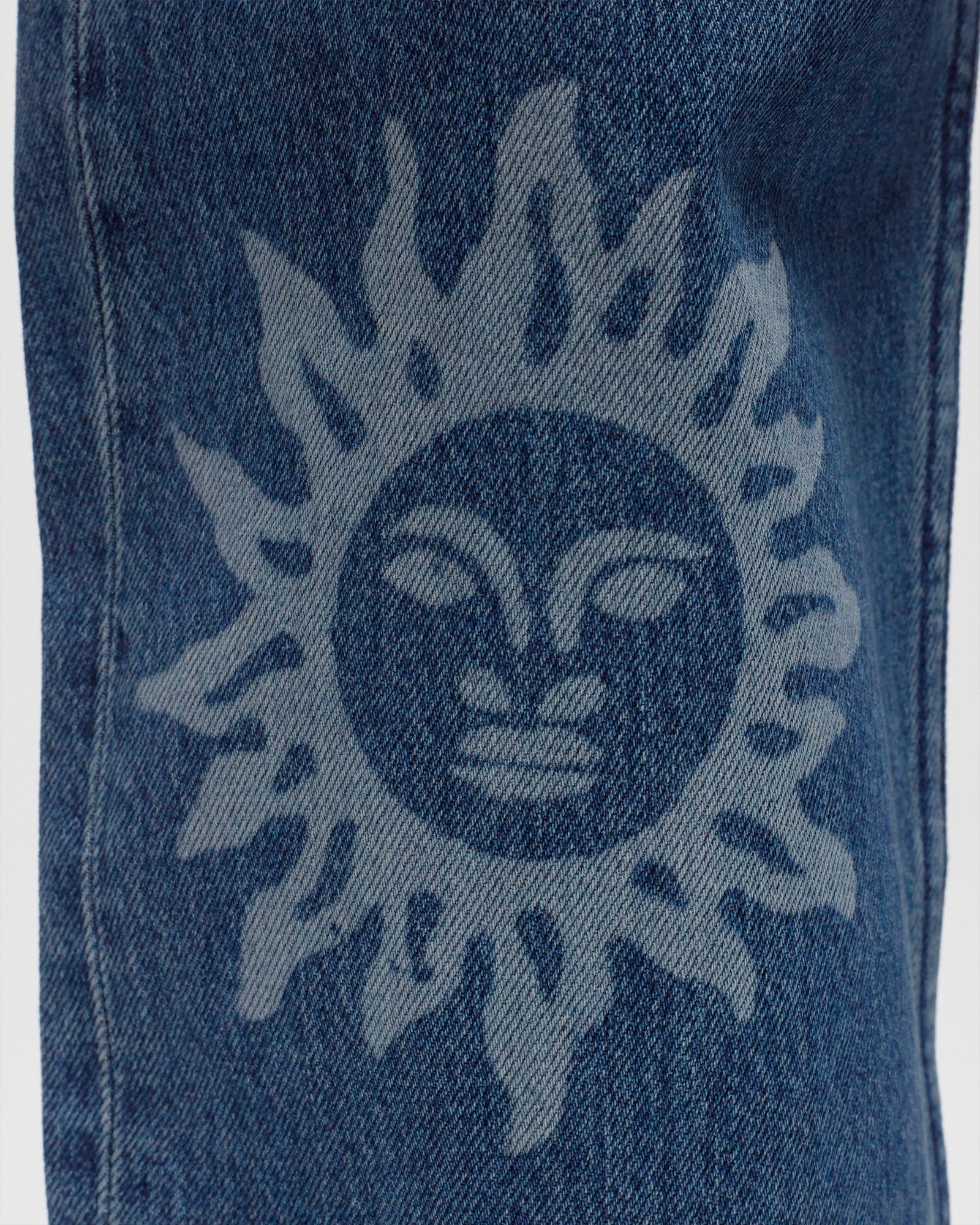 HOPE LOVE PEACE DENIM PANTS