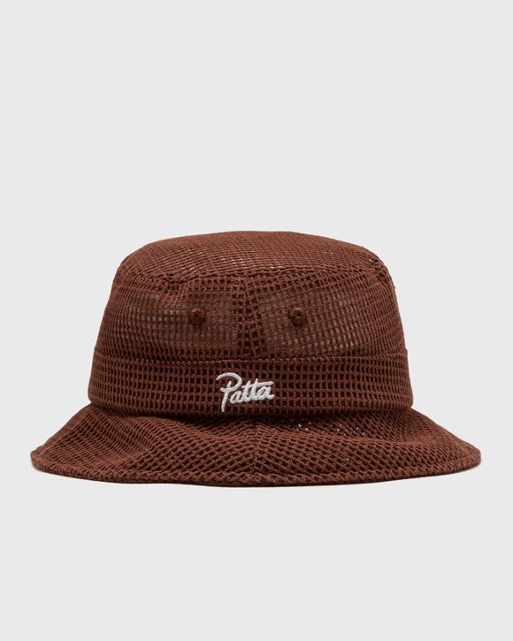 PATTA MESH BUCKET HAT Brown CAPPUCHINO