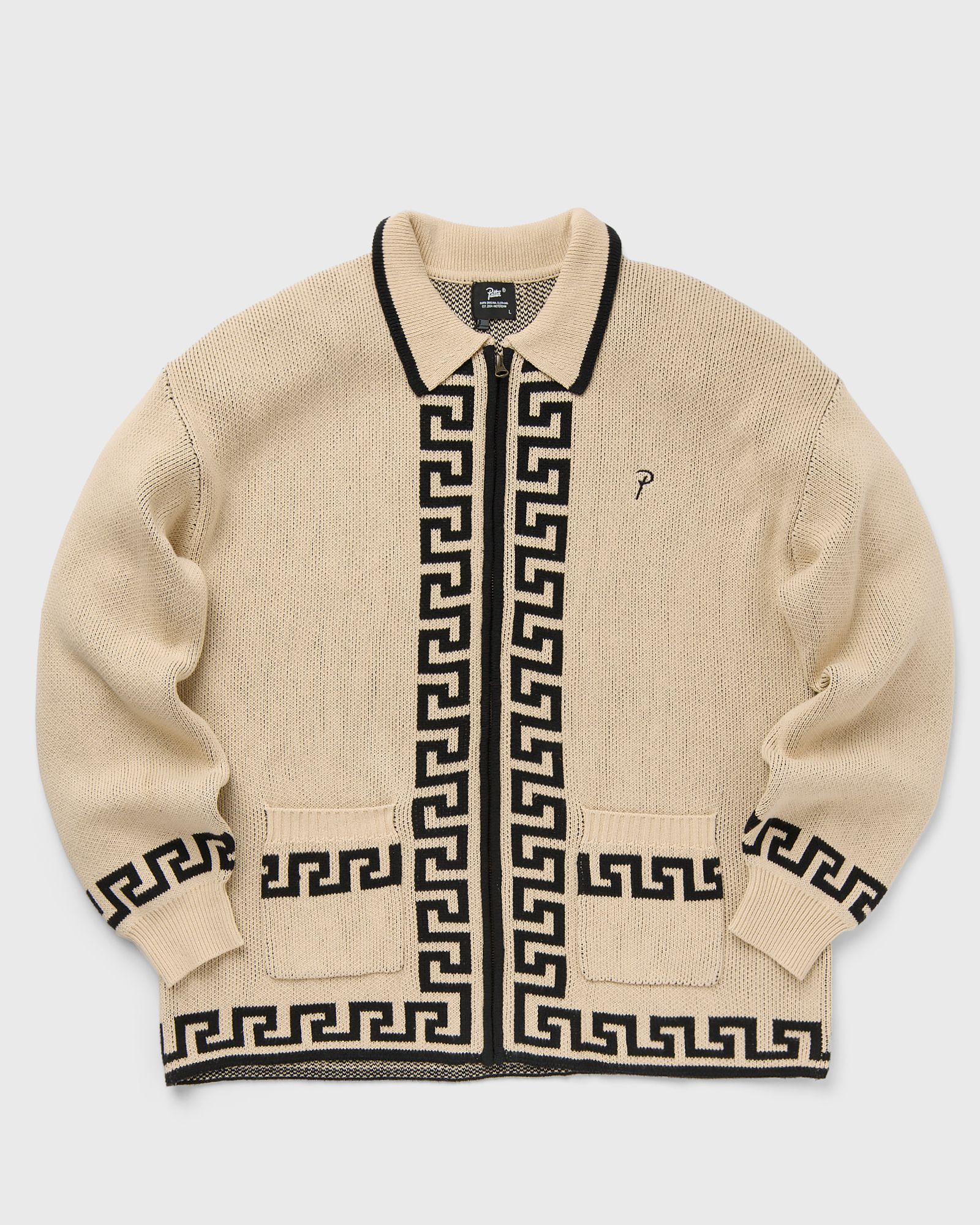 ZAPOTEC KNITTED ZIP CARDIGAN