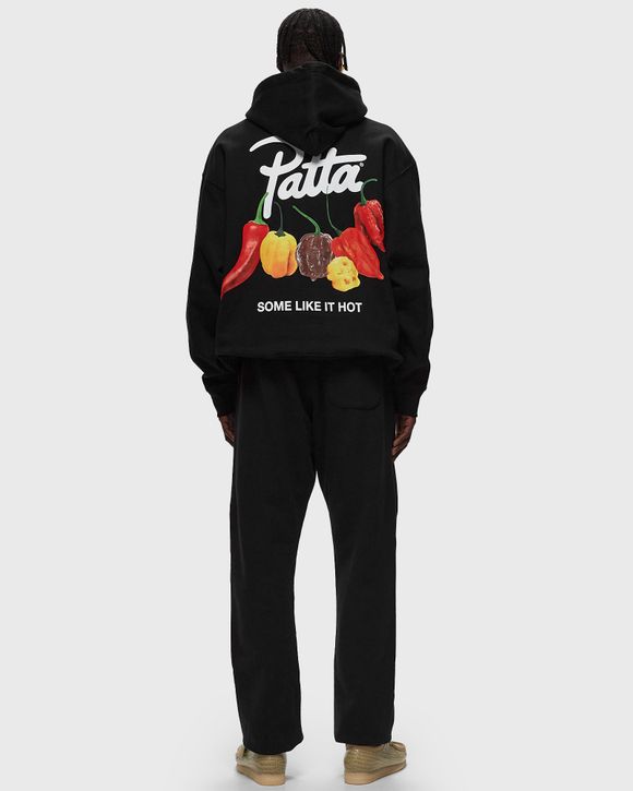 Patta Classic Zip Up Hooded Sweater (Black)