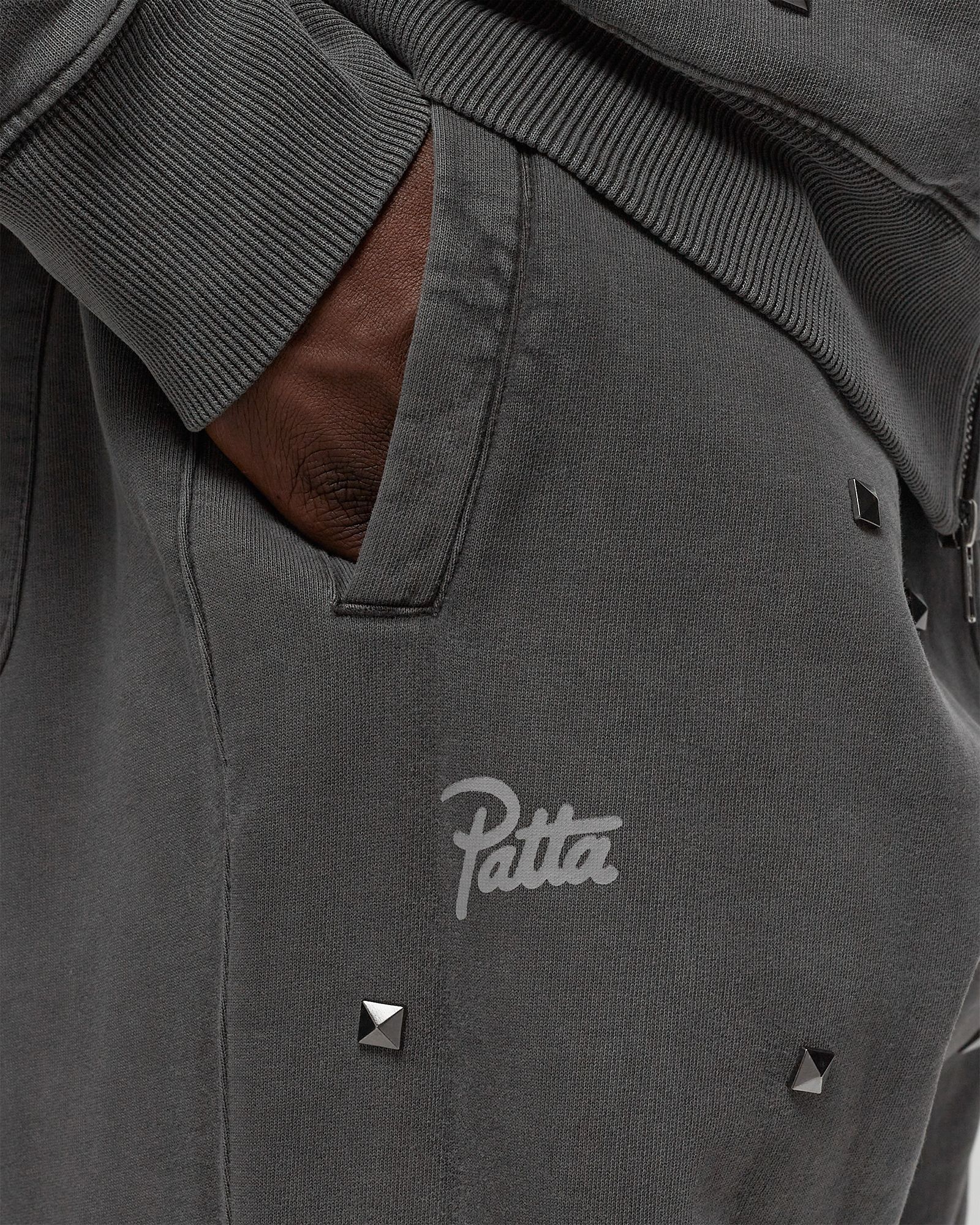 Studded Washed Jogging Pants