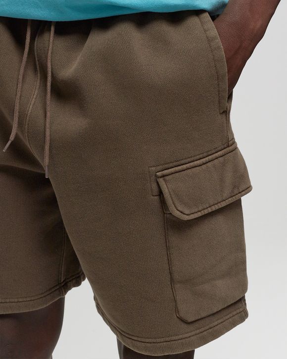 PATTA Classic Washed Cargo Jogging Shorts Brown BSTN Store