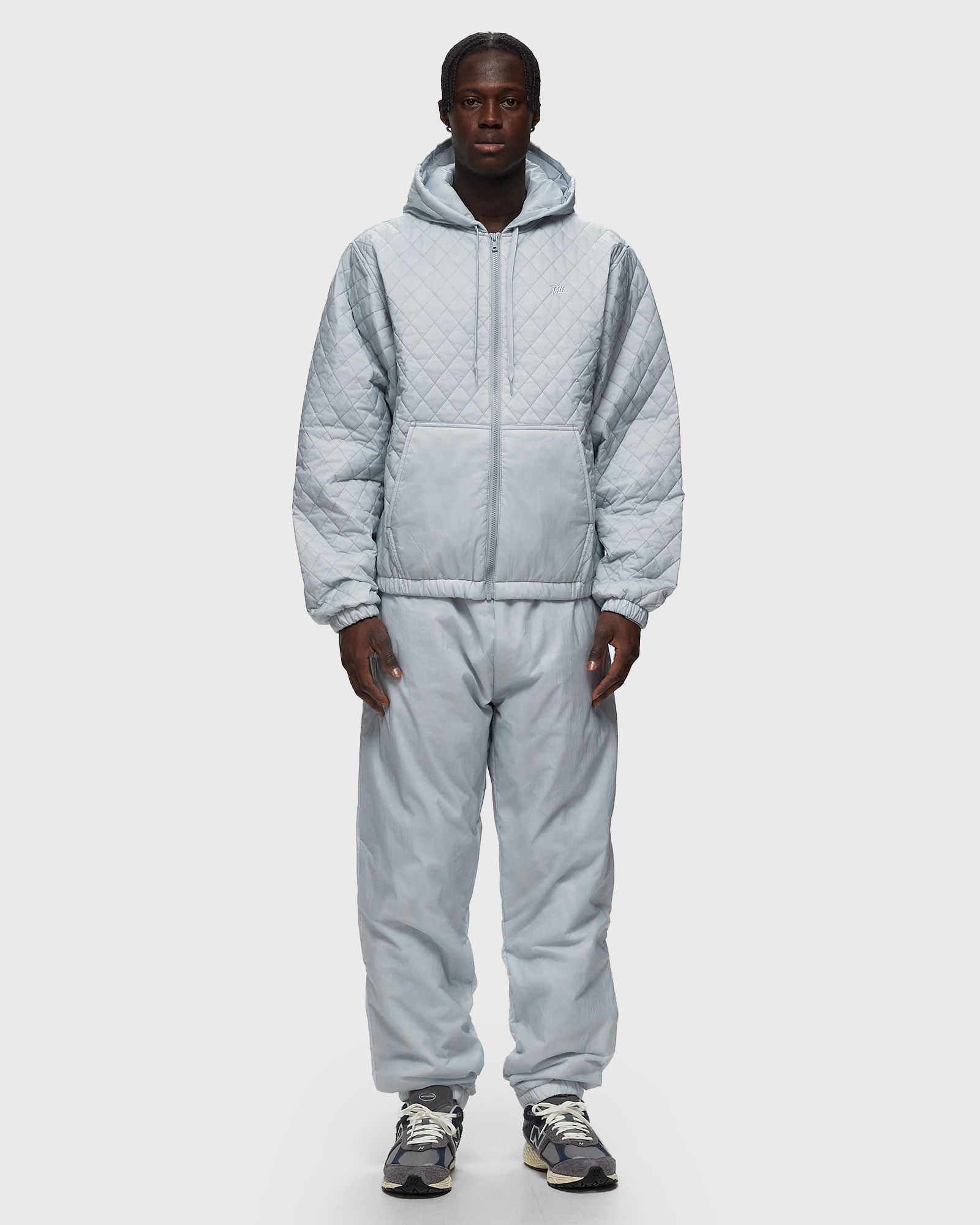 Insulated Quilted Hooded Jacket