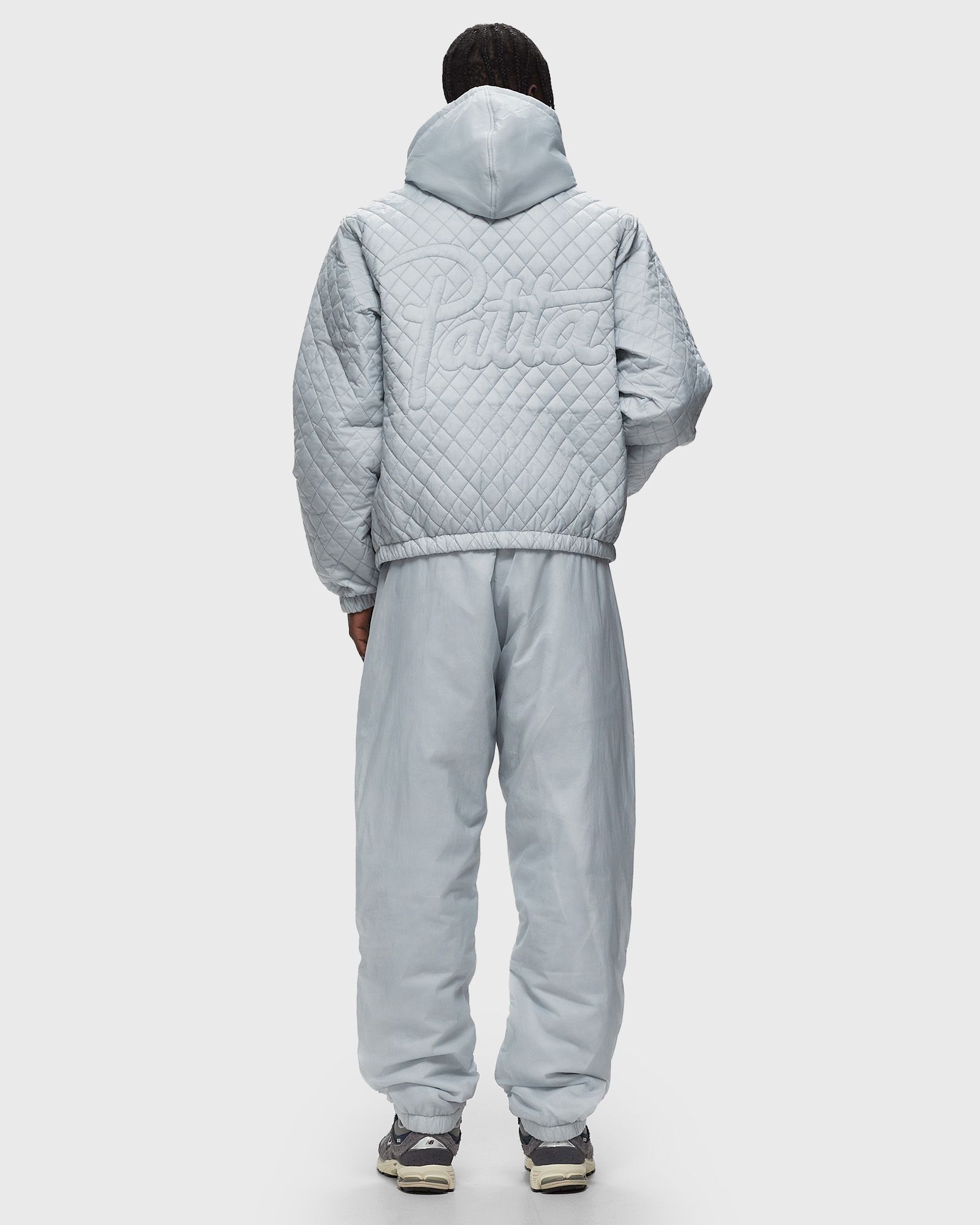 Insulated Quilted Hooded Jacket