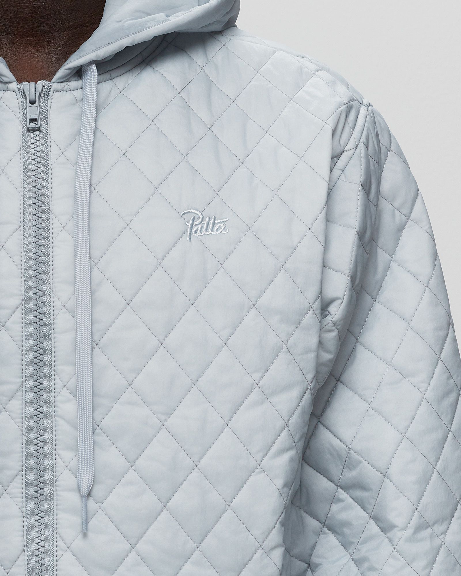 Insulated Quilted Hooded Jacket