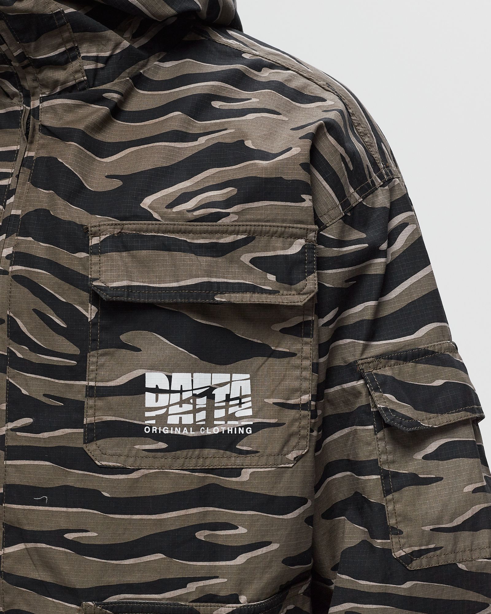 Tiger Stripe Camo Ripstop Jacket
