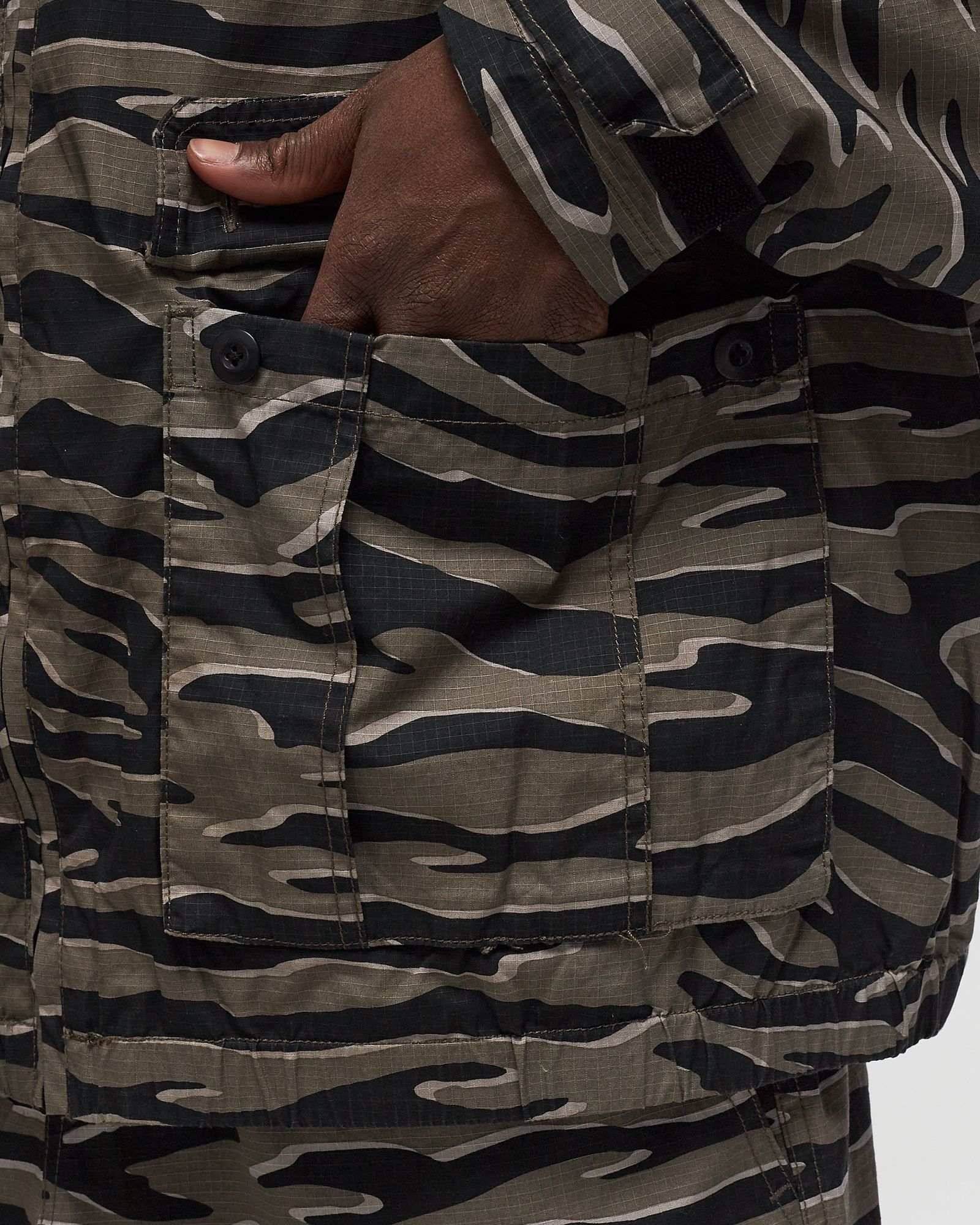 Tiger Stripe Camo Ripstop Jacket