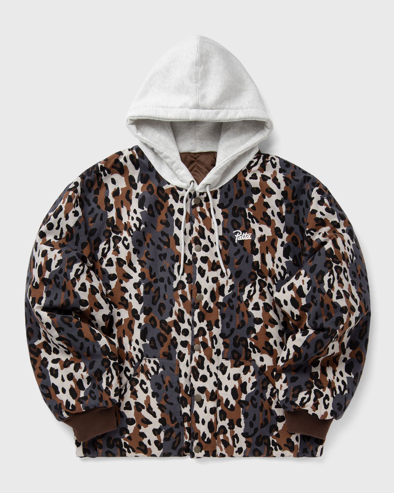 City Leopard Reversible Bomber Jacket