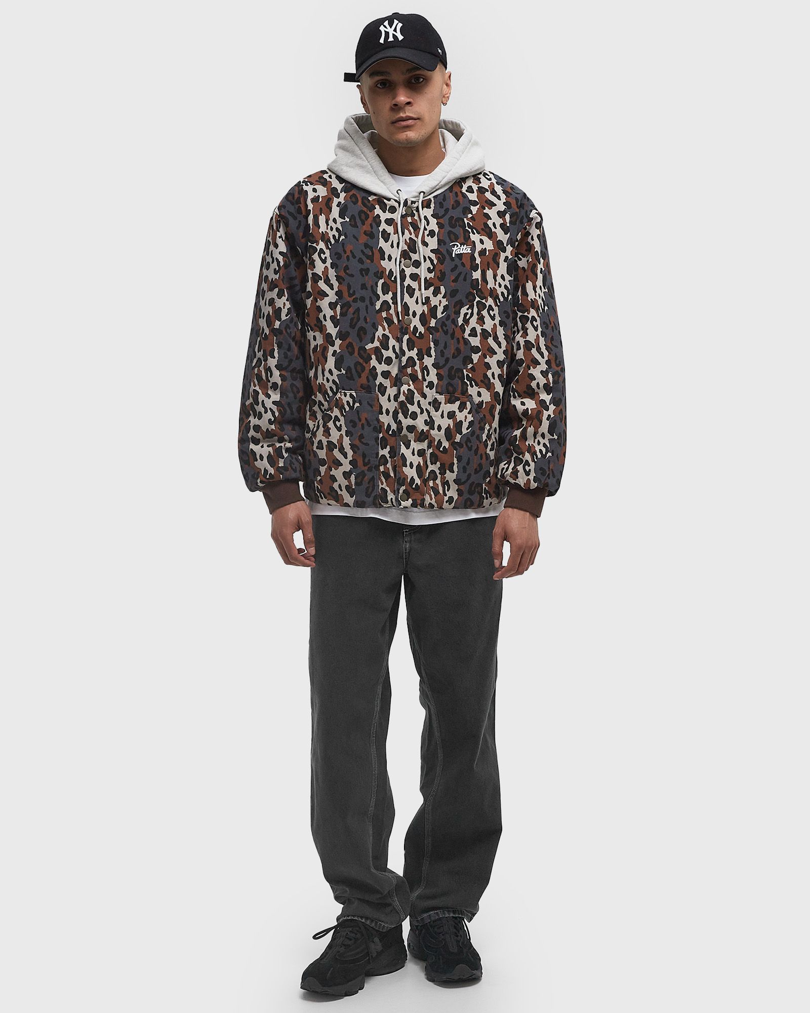 City Leopard Reversible Bomber Jacket