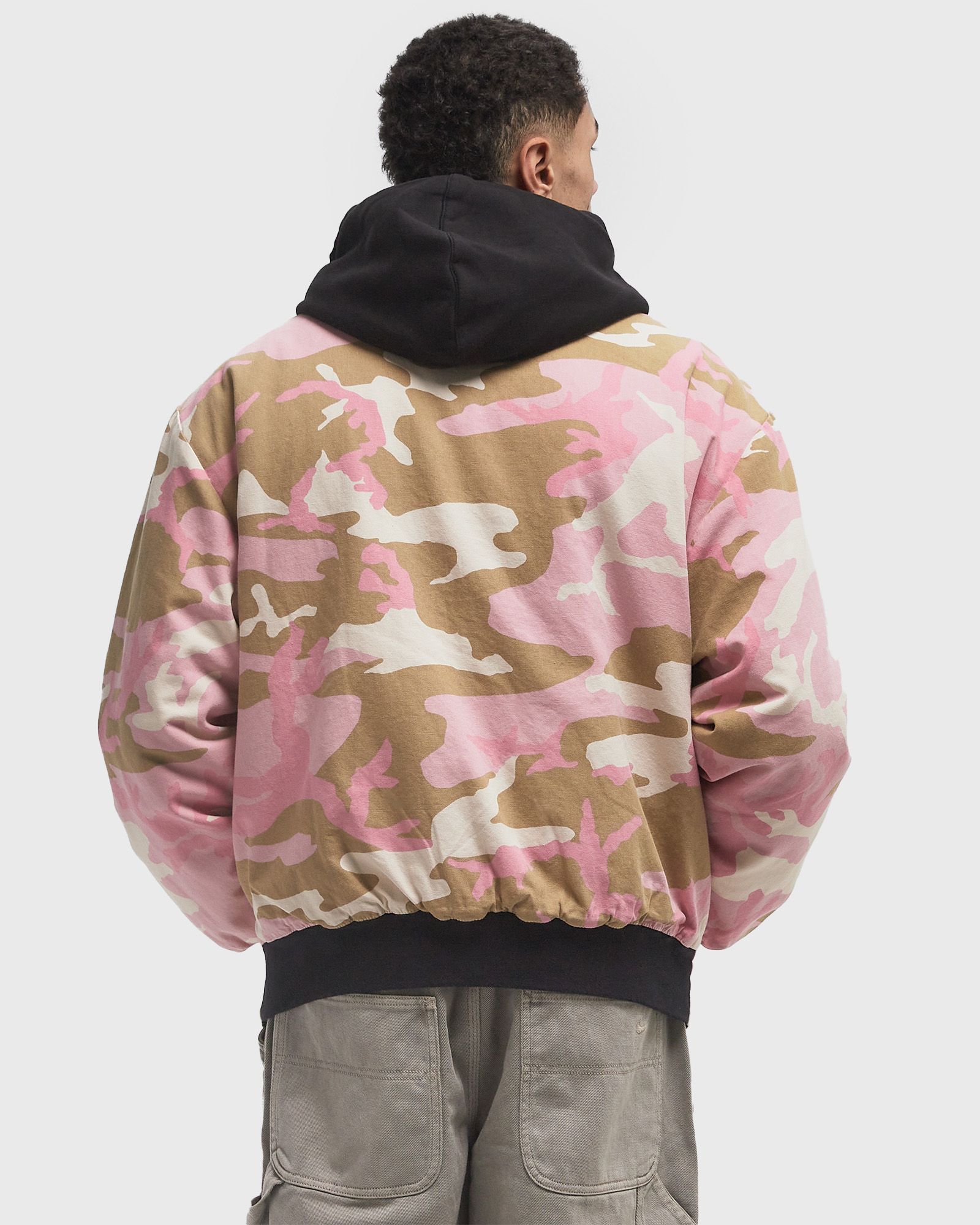 Woodland Camo Reversible Bomber Jacket