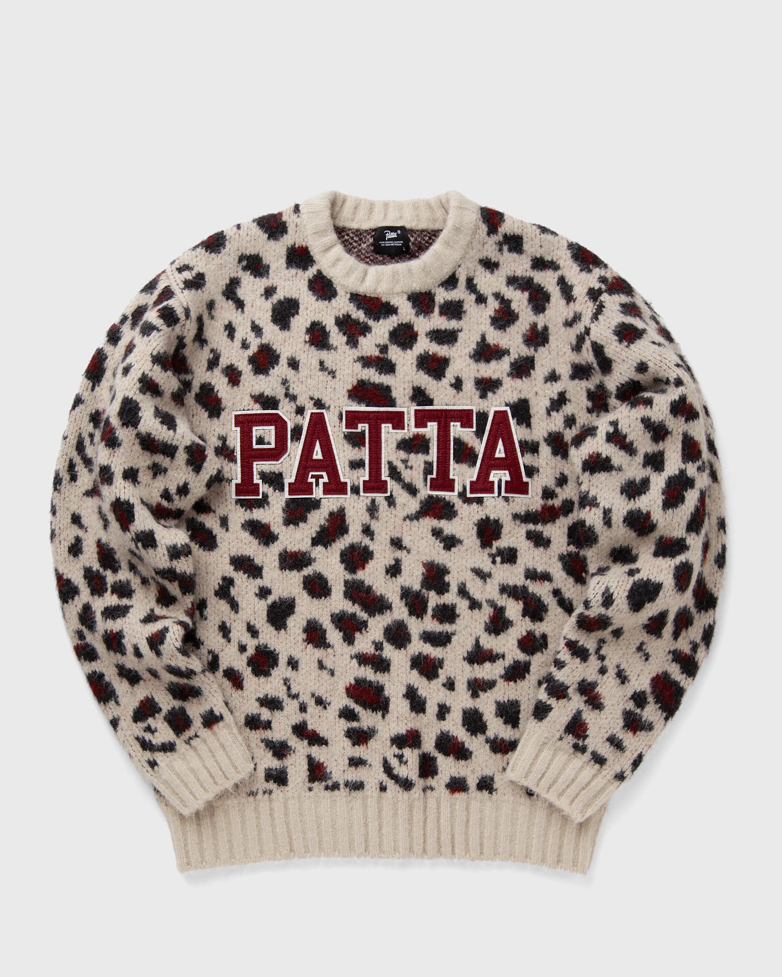 Leopard Brushed Knitted Sweater