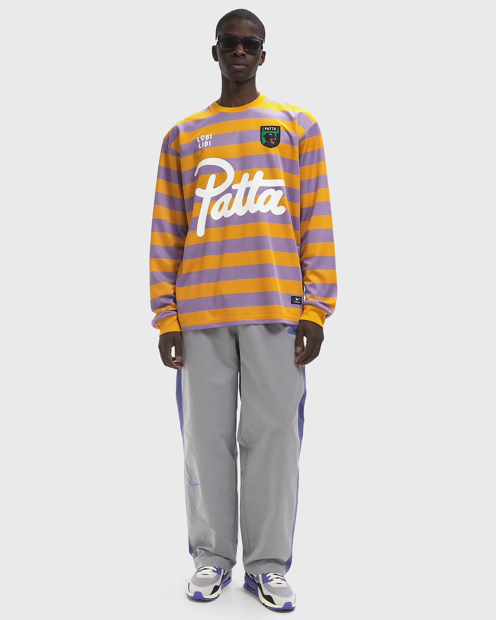 Striped Longsleeve Football Jersey