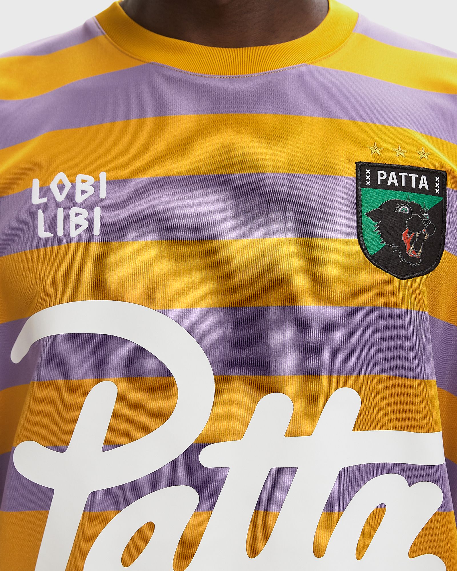 Striped Longsleeve Football Jersey