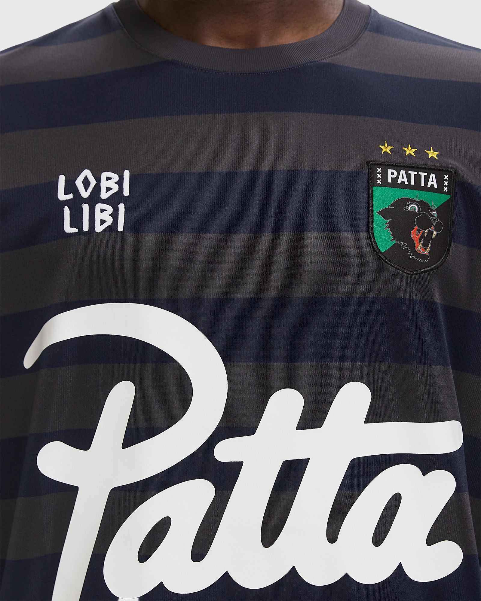 Striped Longsleeve Football Jersey