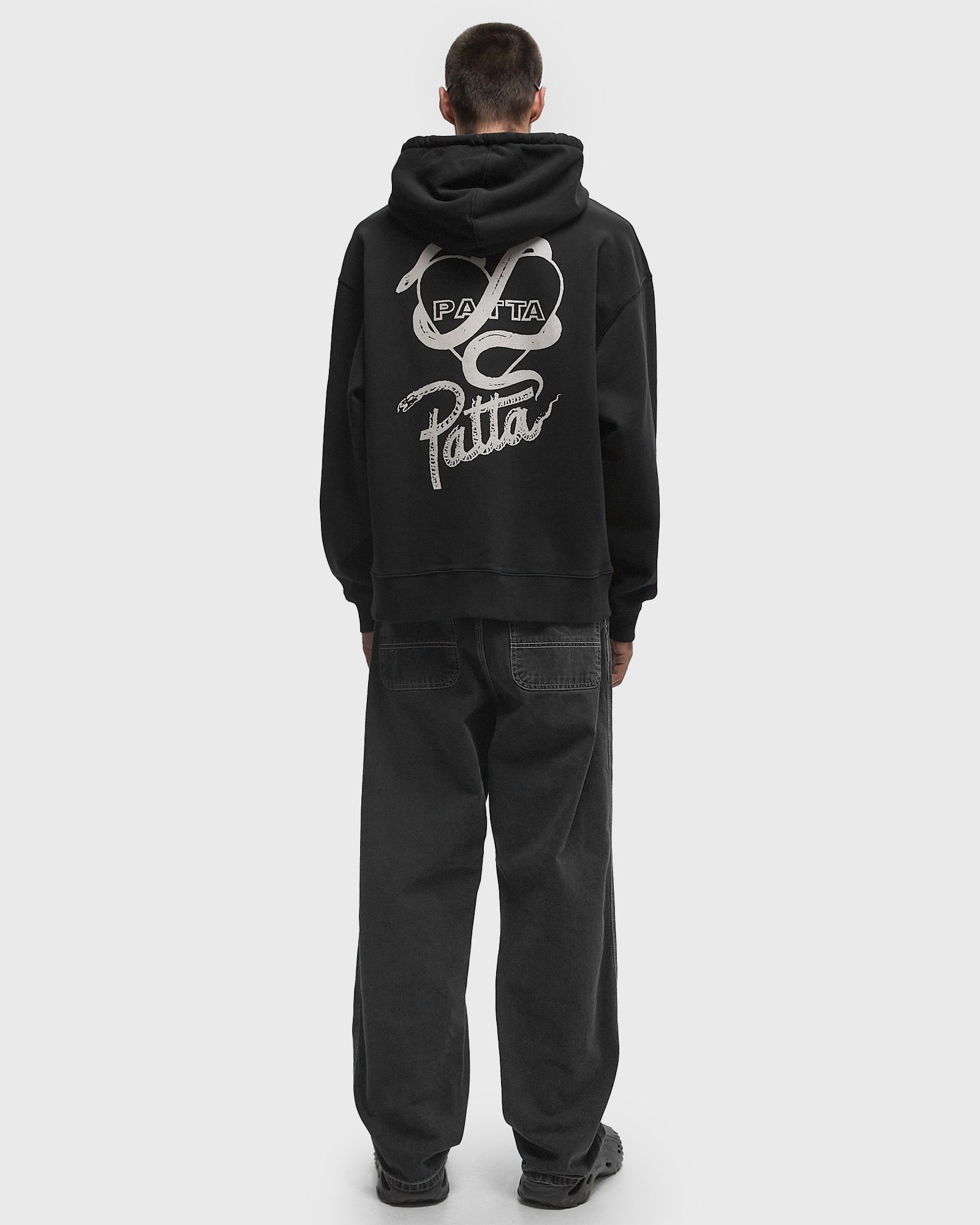 Snake Heart Boxy Hooded Sweater