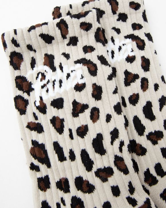 Leopard Script Logo Sport Socks (1 Pack)
