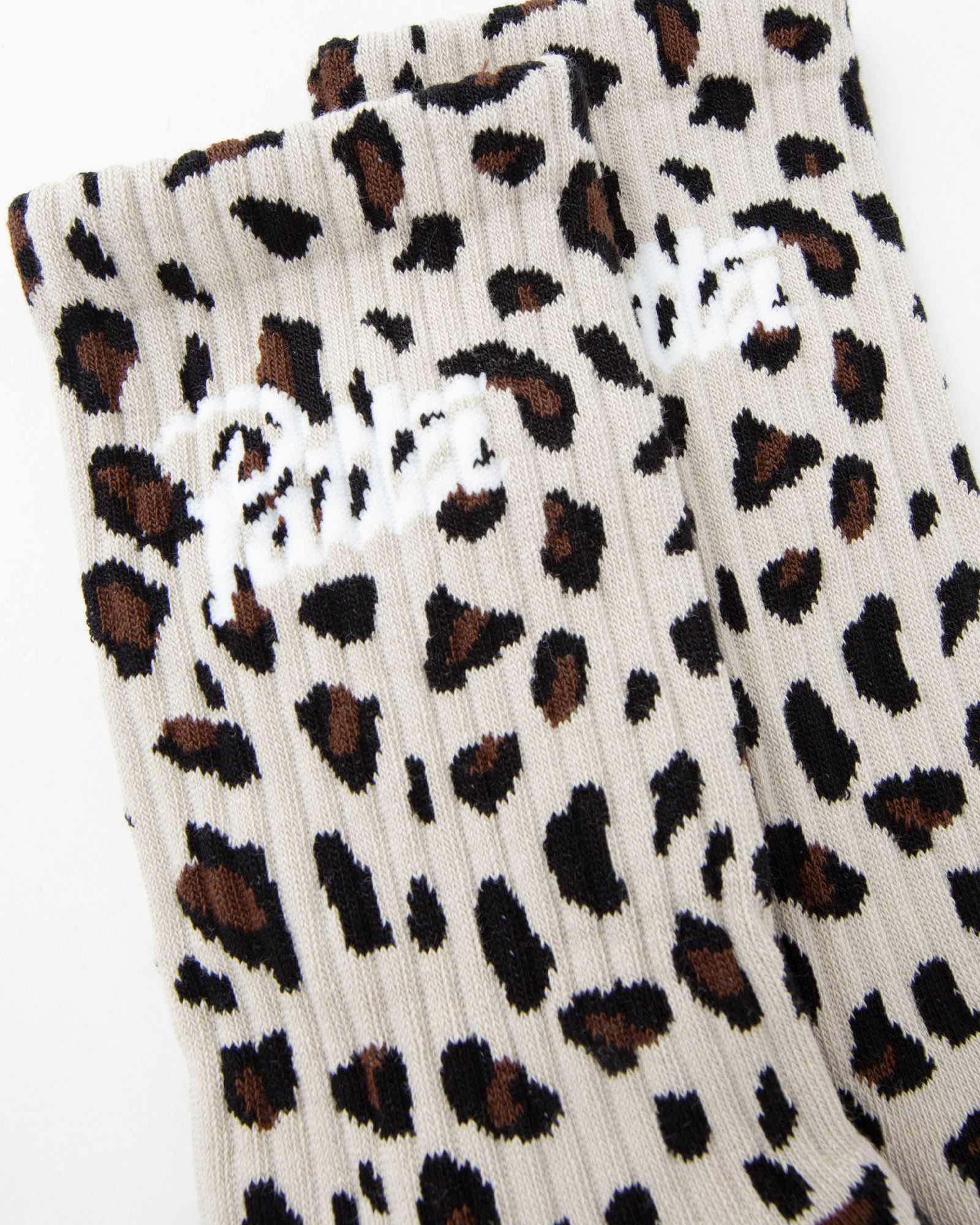 Leopard Script Logo Sport Socks (1 Pack)