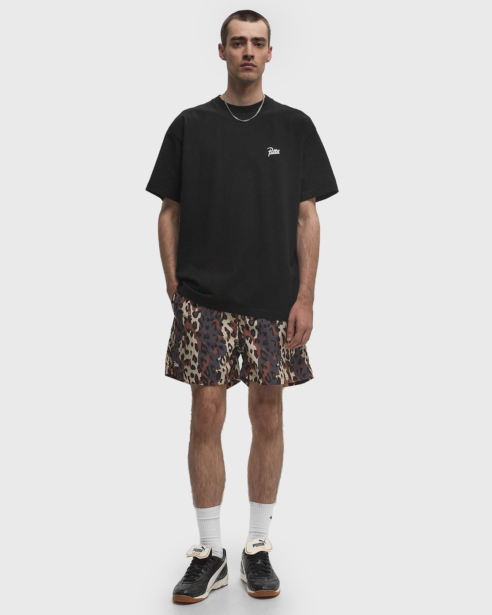 City Leopard Swim Shorts