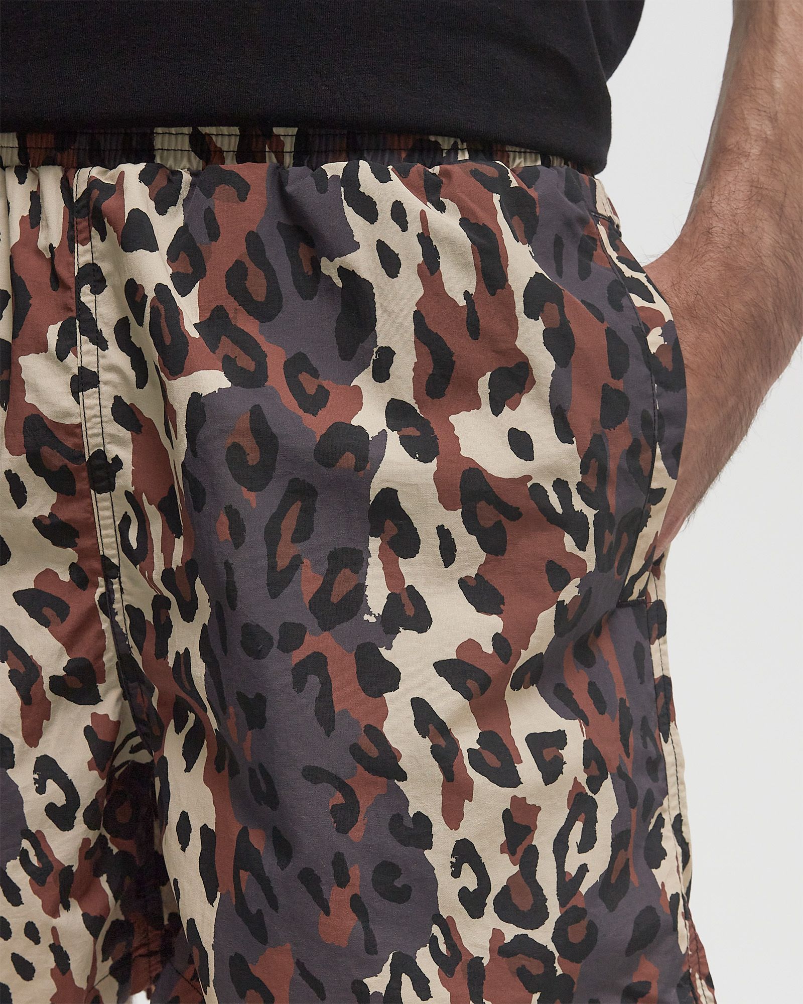 City Leopard Swim Shorts