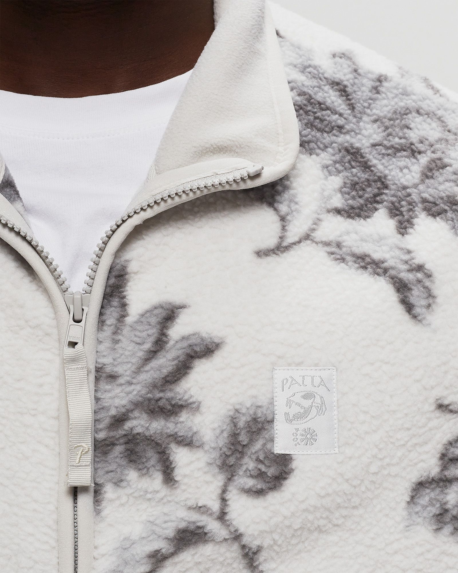 SUNFLOWER SHERPA FLEECE JACKET