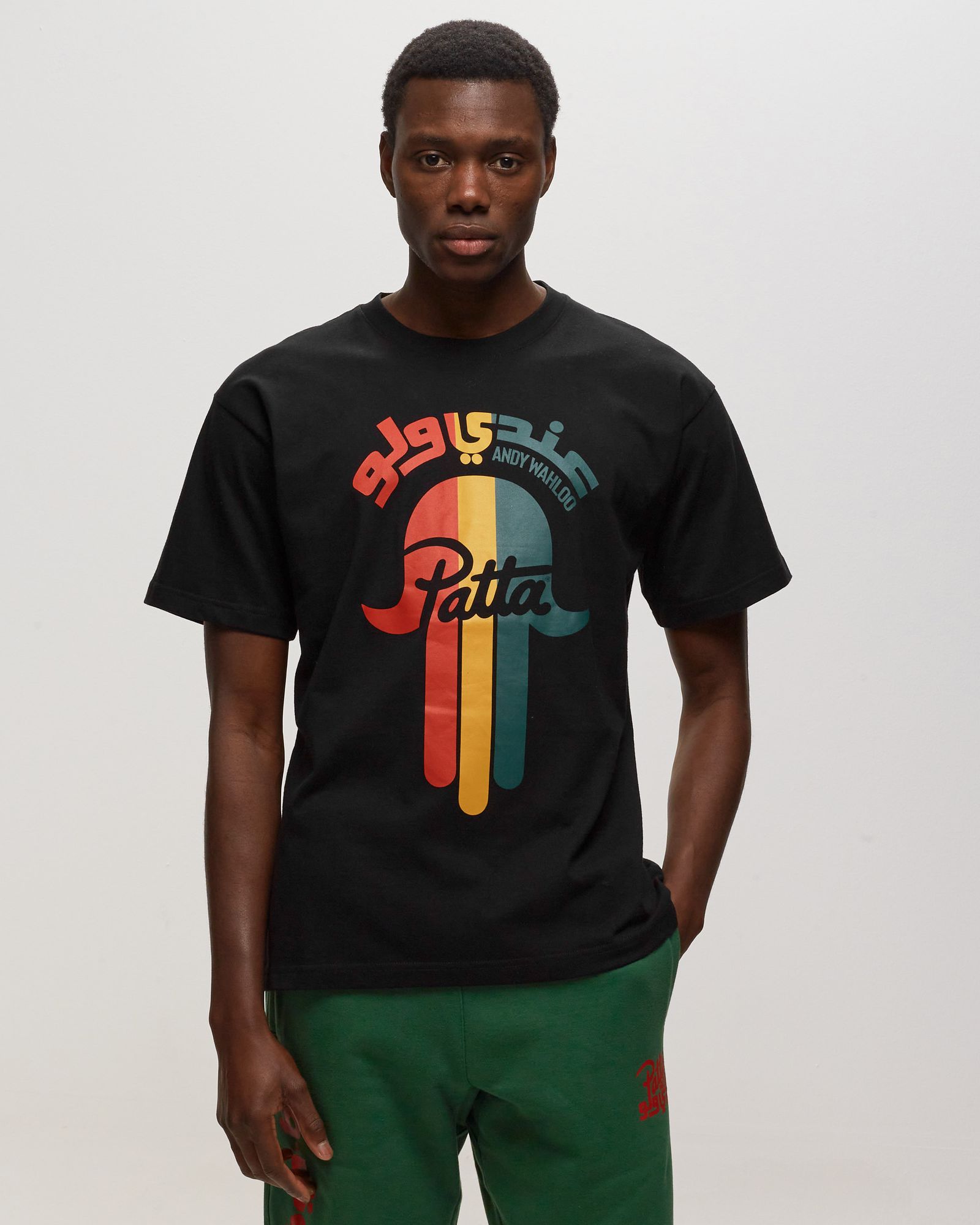 PATTA X ANDY WAHLOO HAMSA HAND T-SHIRT
