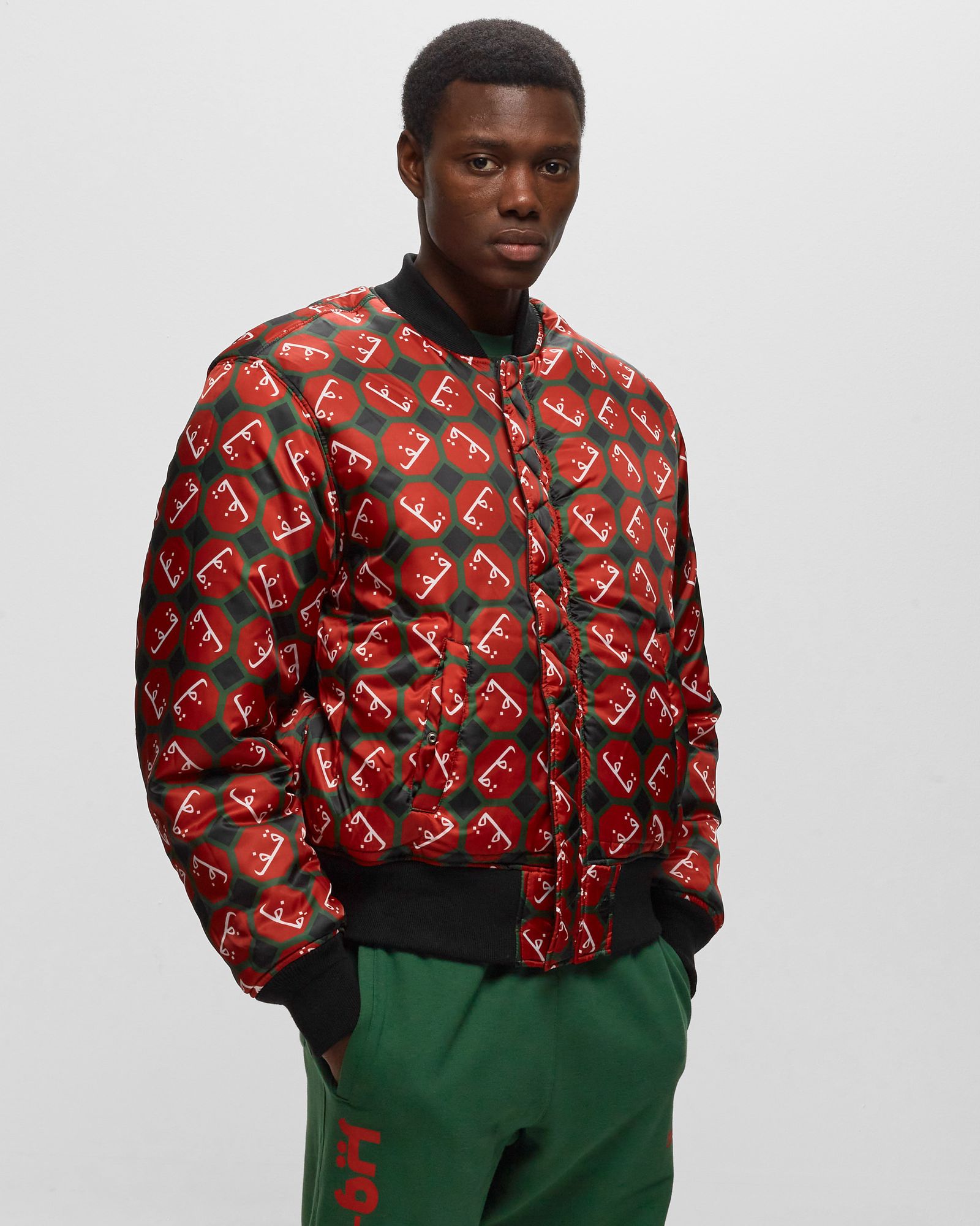 PATTA X ANDY WAHLOO REVERSIBLE BOMBER JACKET