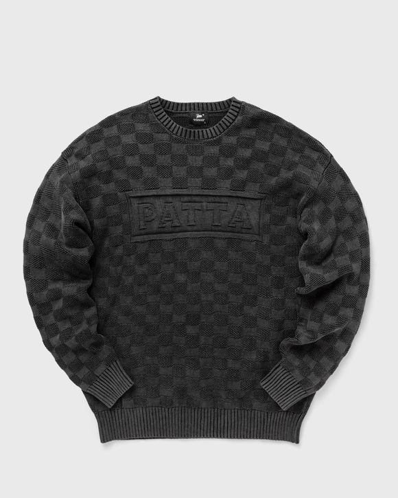 PEARL RIBBED KNITTED SWEATER