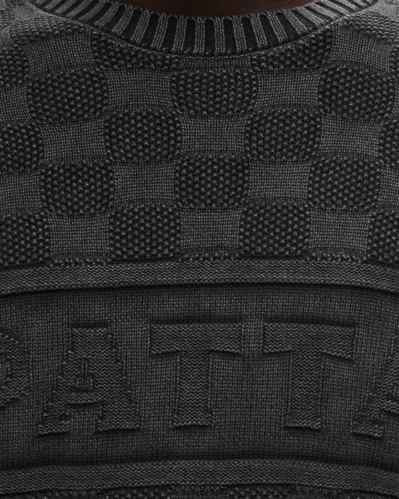 PEARL RIBBED KNITTED SWEATER