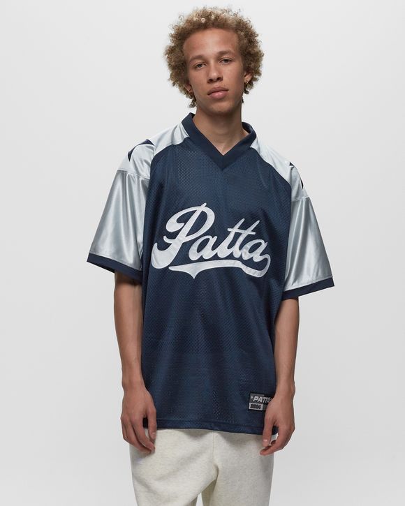 PATTA RESPECT FOOTBALL JERSEY Blue BLUE NIGHTS PEARL BLUE