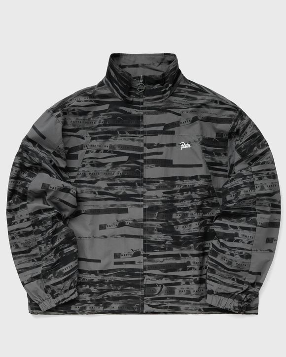 PATTA RIBBONS NYLON M2 TRACK JACKET Black/Grey | BSTN Store