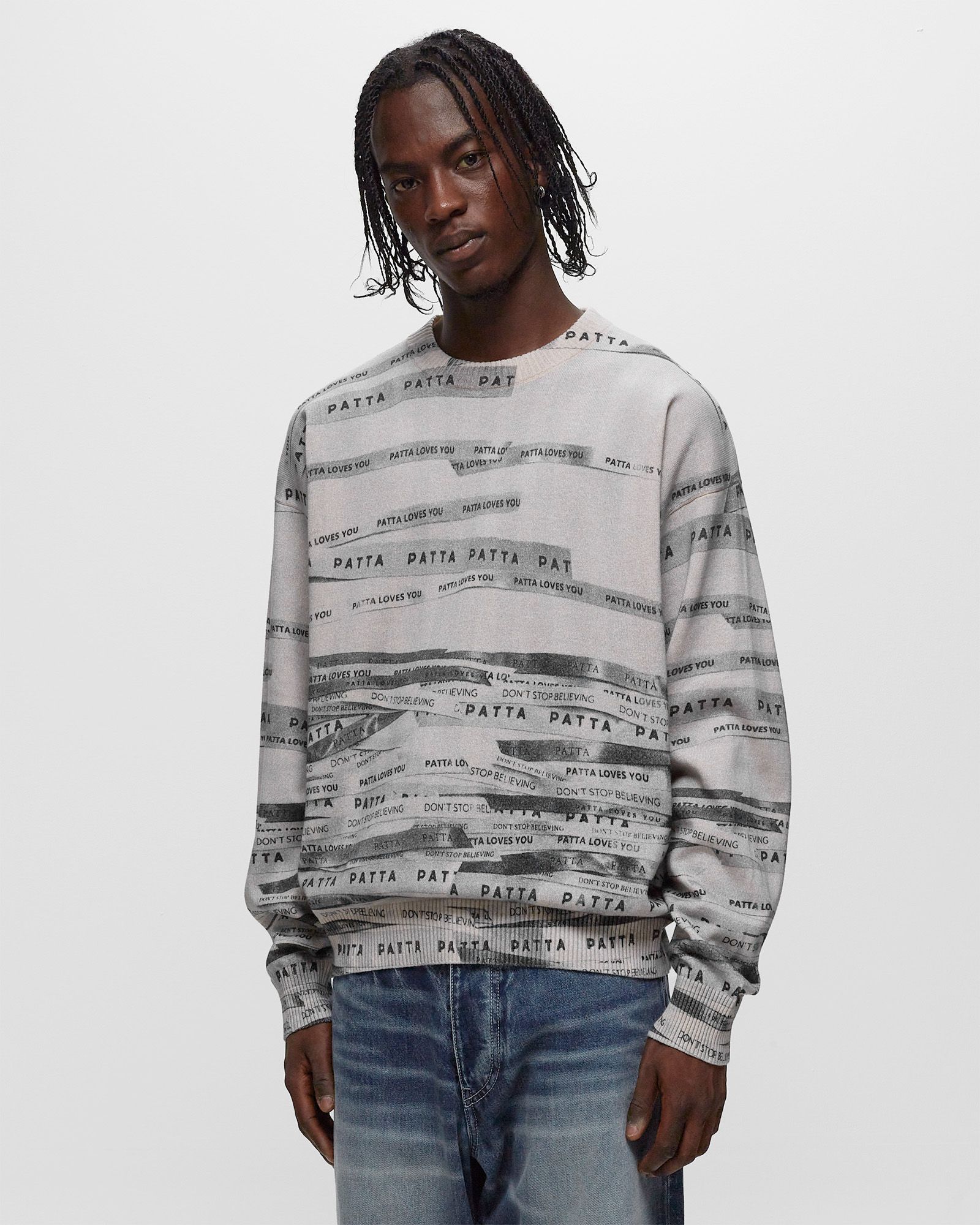 RIBBONS KNITTED LONGSLEEVE