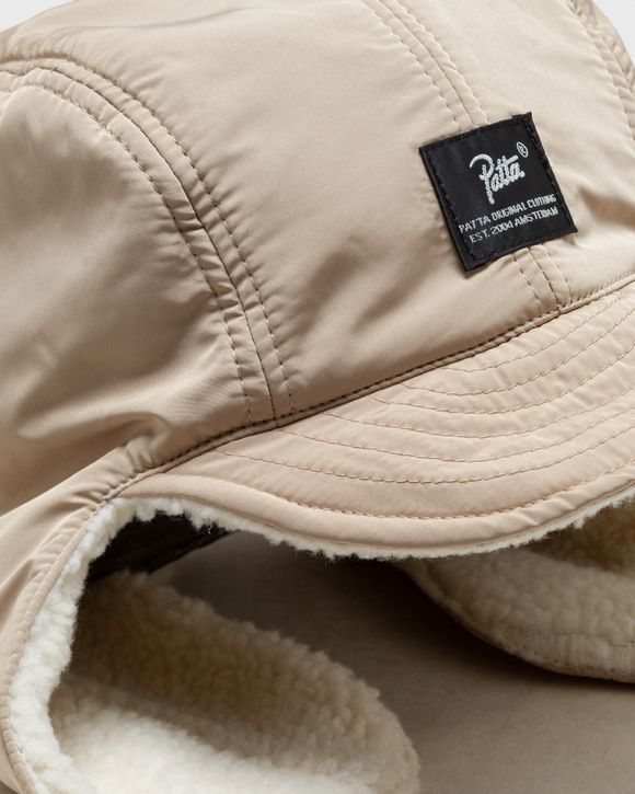 PATTA REVERSIBLE FLAP CAP Grey - CEMENTSEASALT