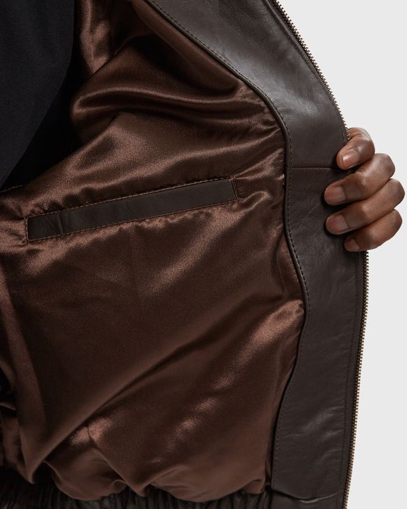 Patta Leather Bomber Jacket